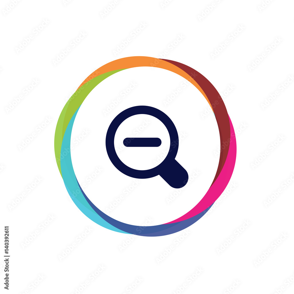 Abstract Multicolor App Button Abstract Multicolor App Button