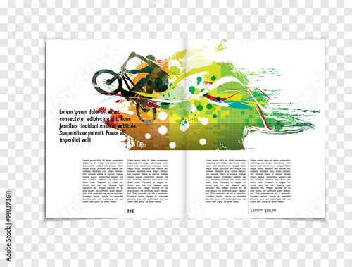 Sport brochure layout