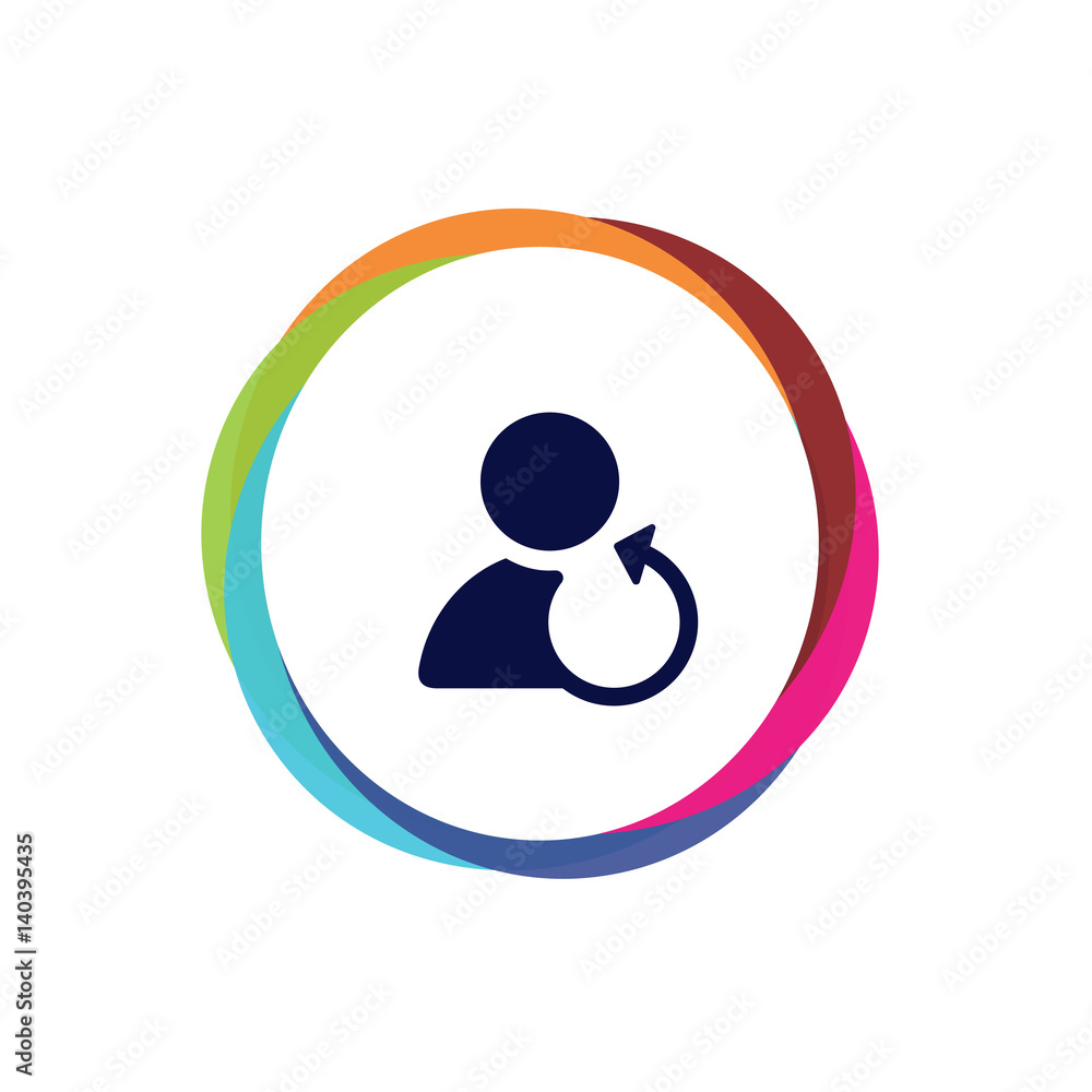 Abstract Multicolor App Button Abstract Multicolor App Button