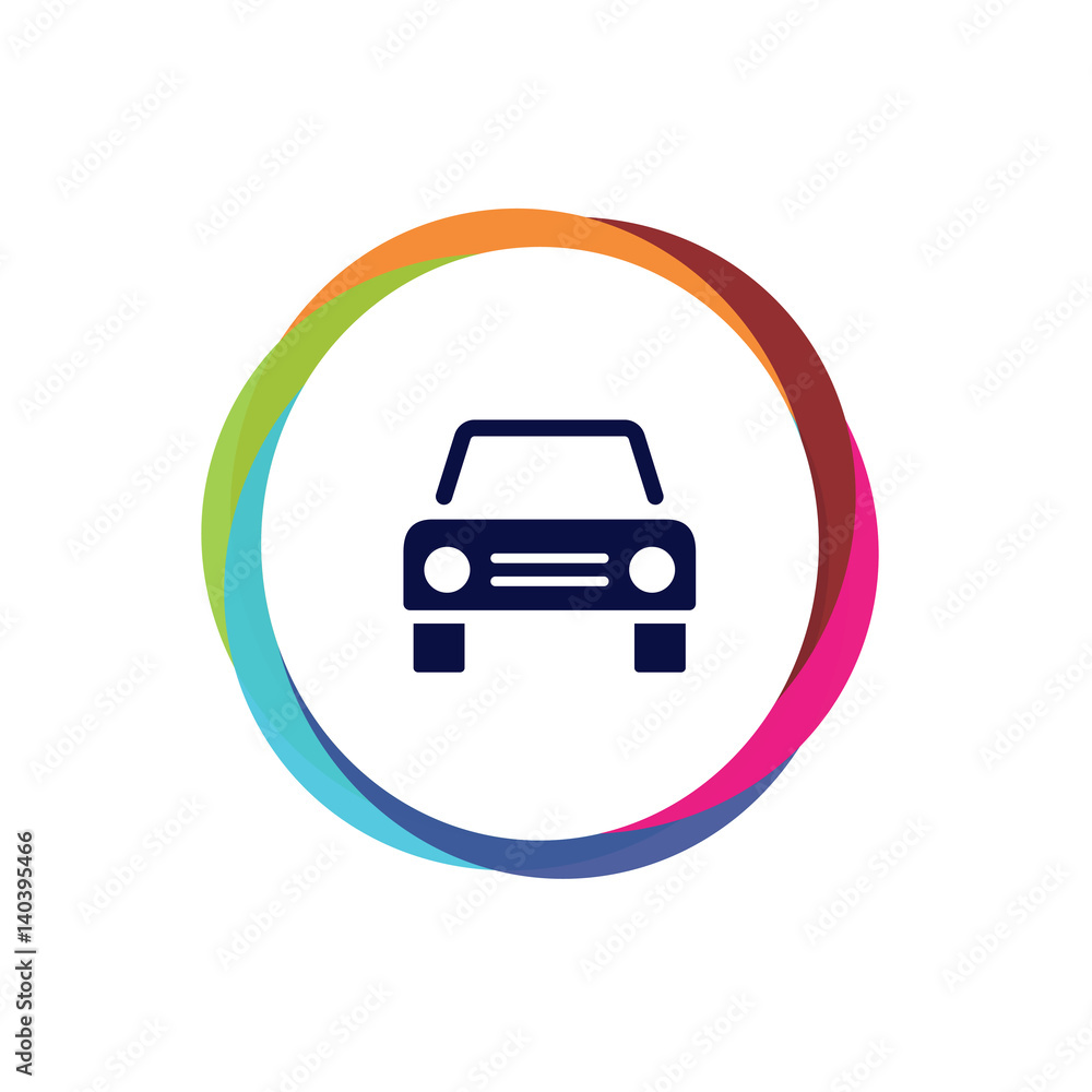 Abstract Multicolor App Button Abstract Multicolor App Button