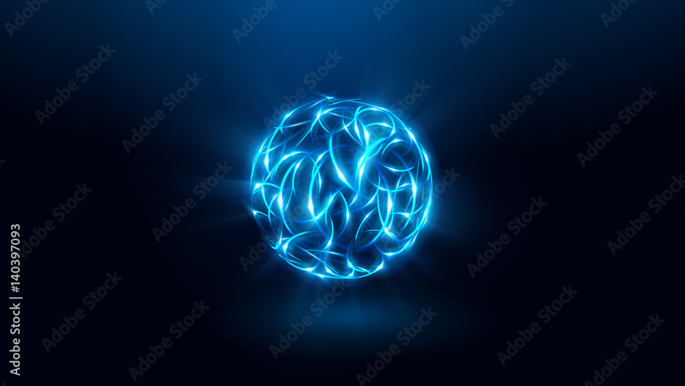 Abstract ring background with luminous swirling backdrop. light circles light effect. Glowing cover. Image of color atoms and electrons. Physics concept. Nanotechnology flow sparks. Abstract ring background with luminous swirling backdrop. light circles light effect. Glowing cover. Image of color atoms and electrons. Physics concept. Nanotechnology flow sparks.