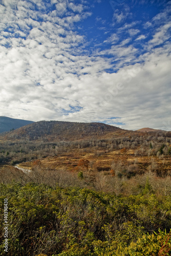 Autumn Landscape, Graveyard Fields, Blue Ridge Parkway