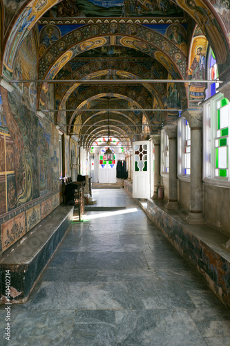 Part of a monastery on Mount Athos, Greece