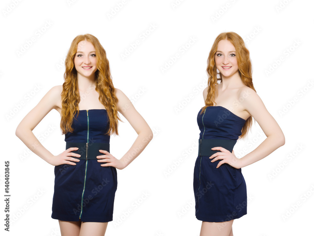 Woman in fashion clothing concept Woman in fashion clothing concept