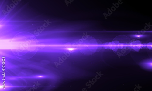 Beautiful light flares. Glowing streaks on dark background. Luminous abstract sparkling lined background. light effect wallpaper. 