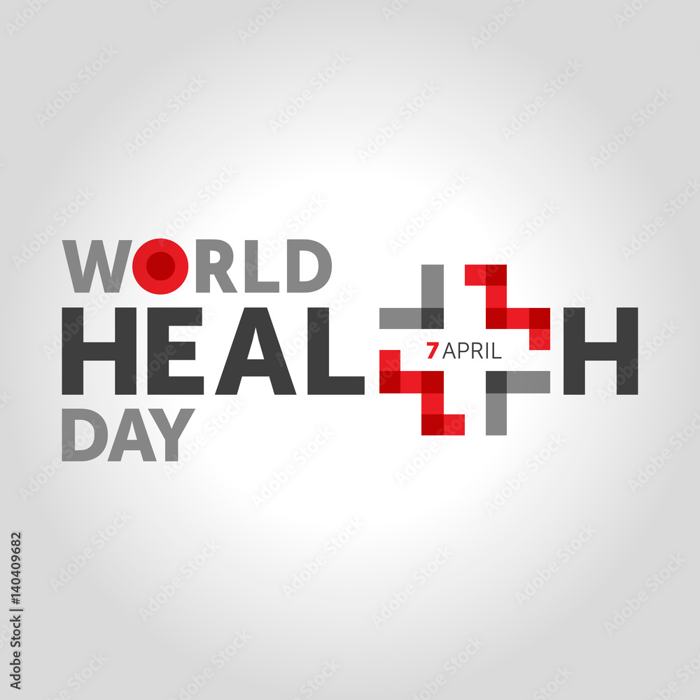 7 april world health day concept design vector illustration 7 april world health day concept design vector illustration
