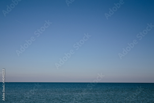 minimal seascape ocean sky