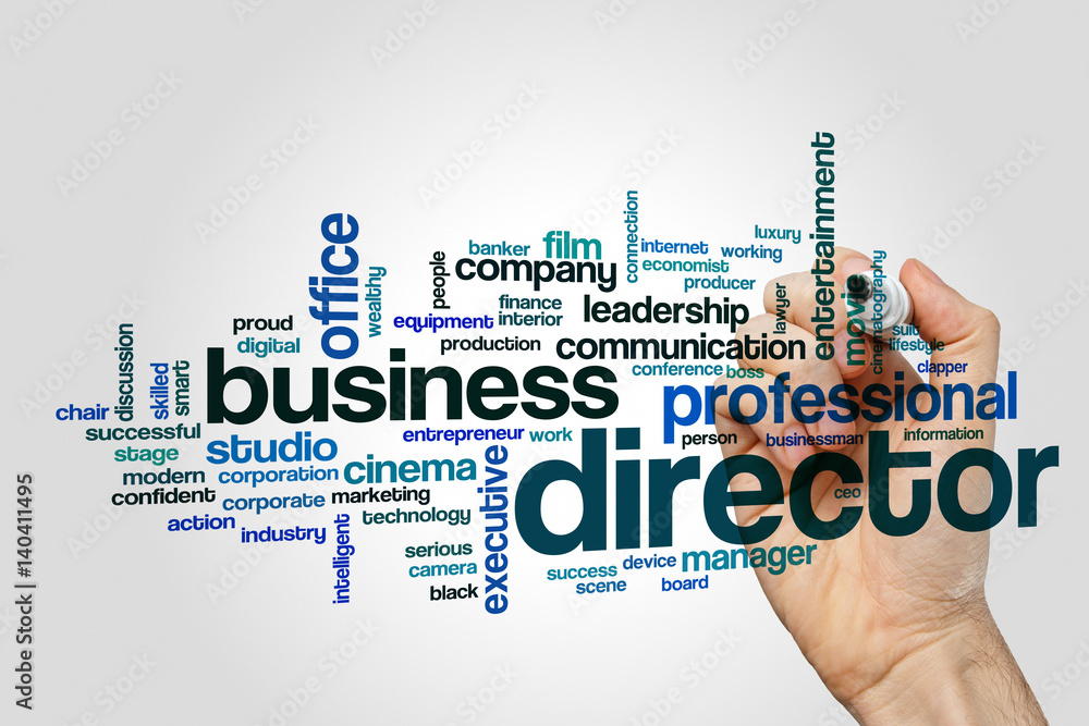 Director word cloud Director word cloud