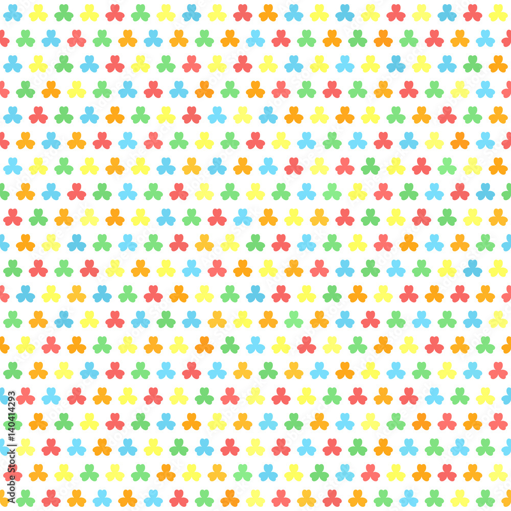 Shamrock pattern. Seamless vector Shamrock pattern. Seamless vector