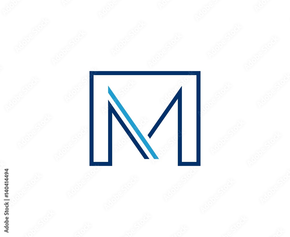 M logo letter M logo letter