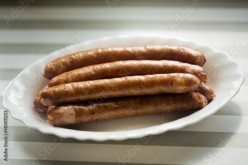 Frankfurter sausages