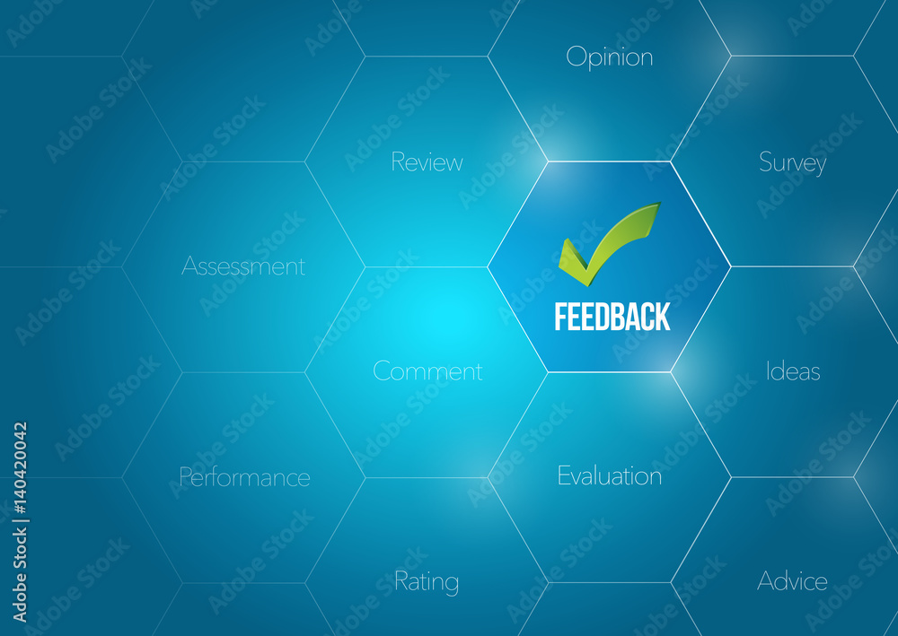 feedback diagram concept illustration design feedback diagram concept illustration design