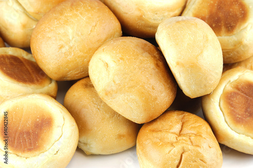 close up on fresh baked dinner roll © nd700