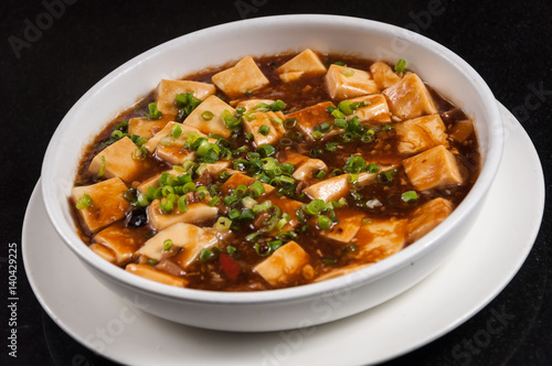 Tofu with Mushrooms Sauce