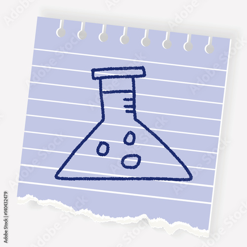 Experiments bottle doodle drawing