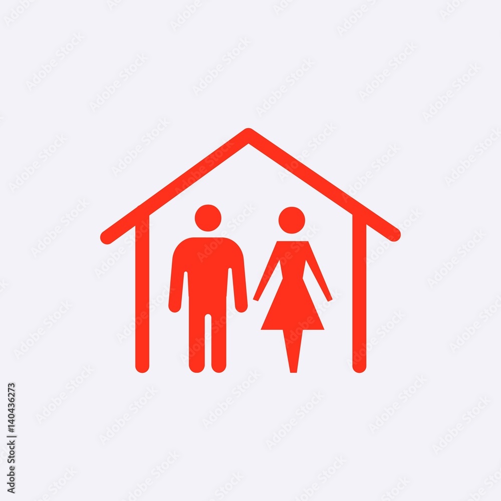 home icon stock vector illustration flat design home icon stock vector illustration flat design