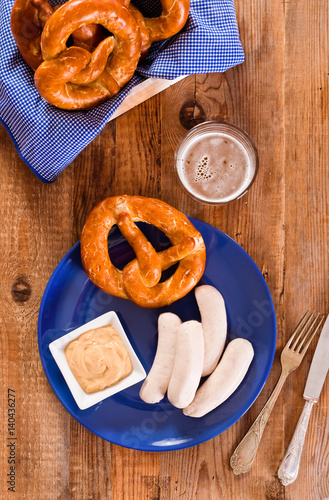 Bavarian pretzels. 