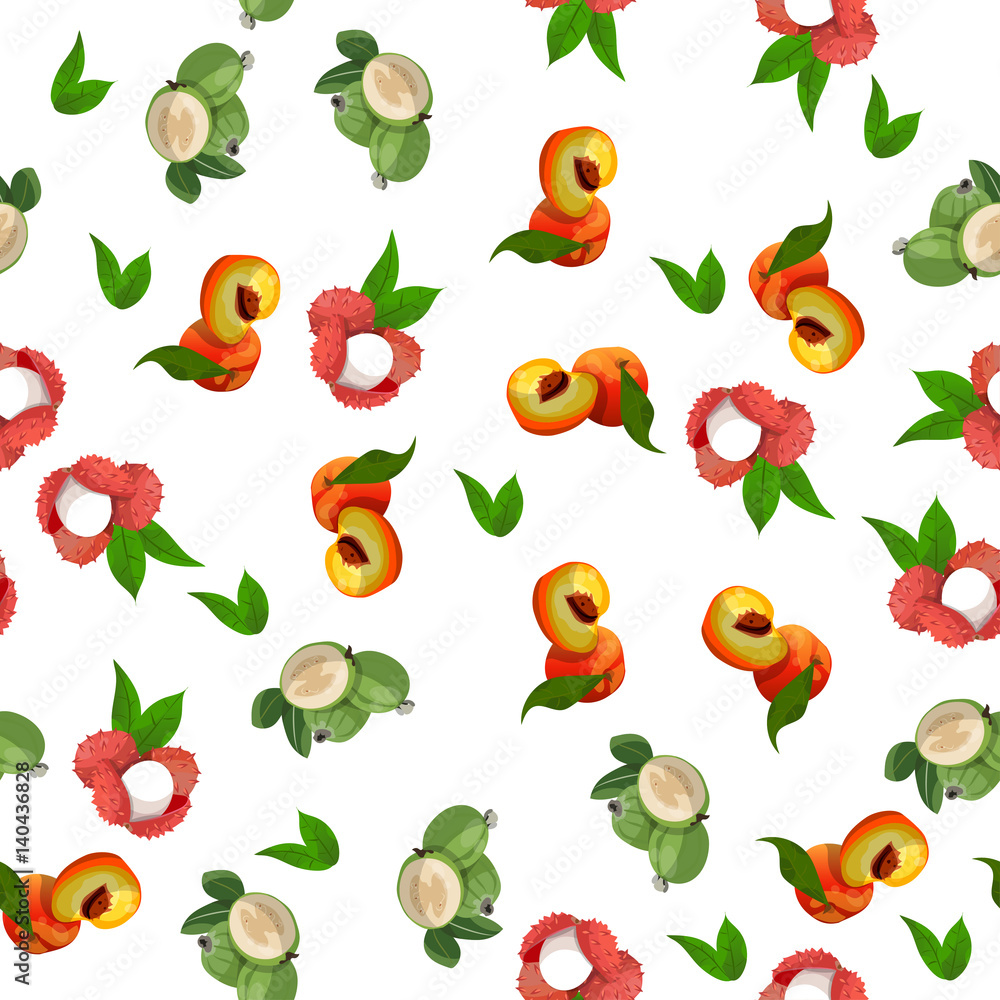 Fototapeta premium exotic tropical fruit