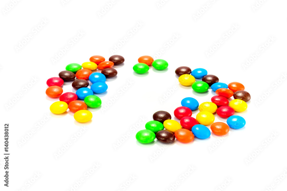 Lots of colorful candies Lots of colorful candies