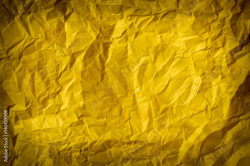 Wallpaper Mural yellow paper background crumpled paper background for text Torontodigital.ca