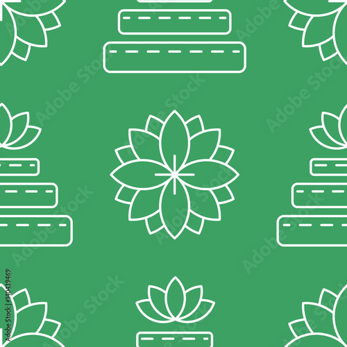 alternative medicine vector pattern with symbols of ayurvedic medicine and medicine herbs treatment. Patterns for packaging and wrapping paper products holistic, healthy lifestyle