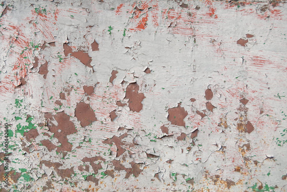 chipped paint on iron surface, great background or texture for your project