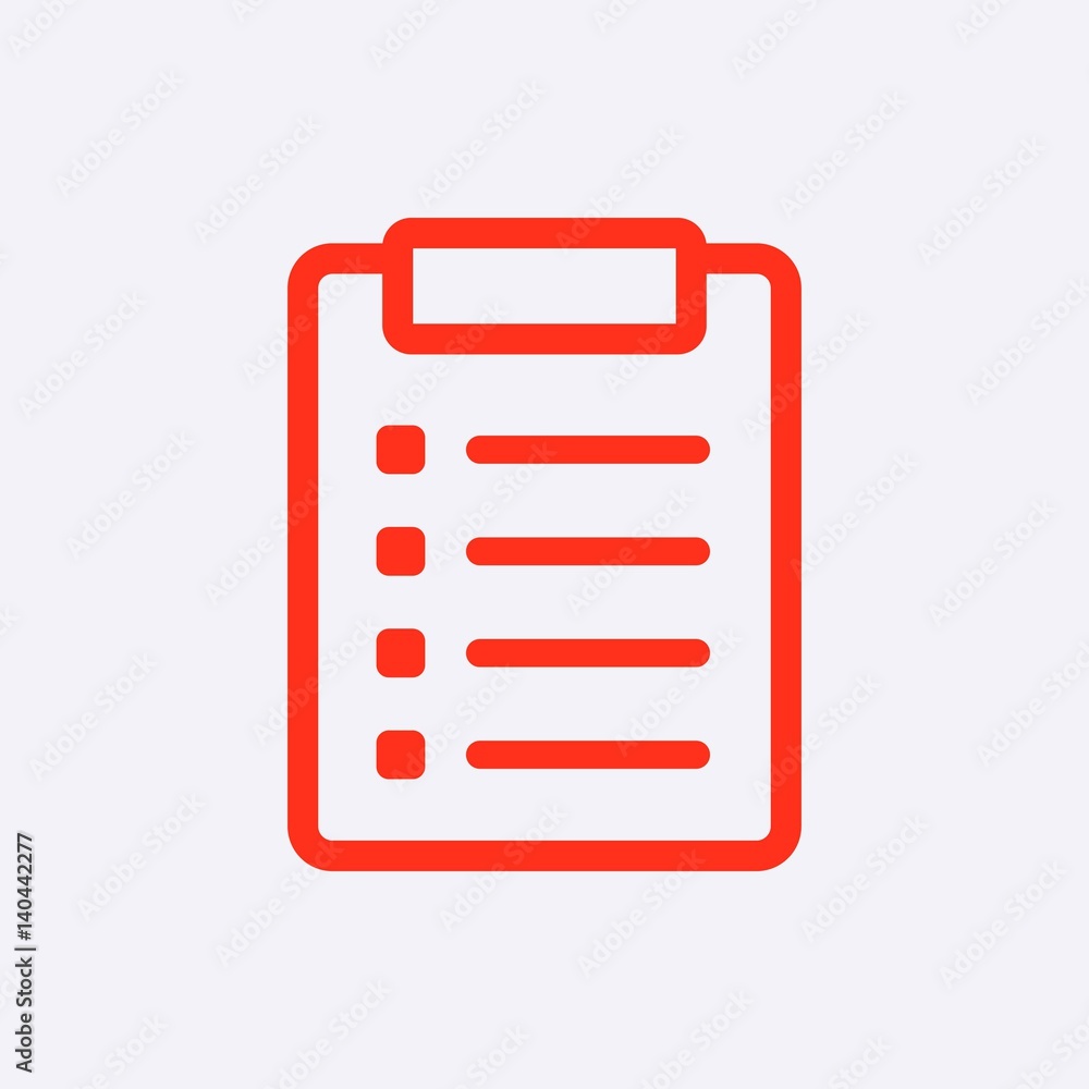 checklist icon stock vector illustration flat design checklist icon stock vector illustration flat design