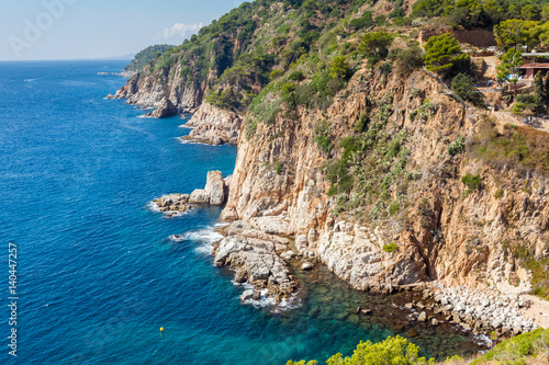  calanques de la Costa Brava à Tossa de Mar, Espagne