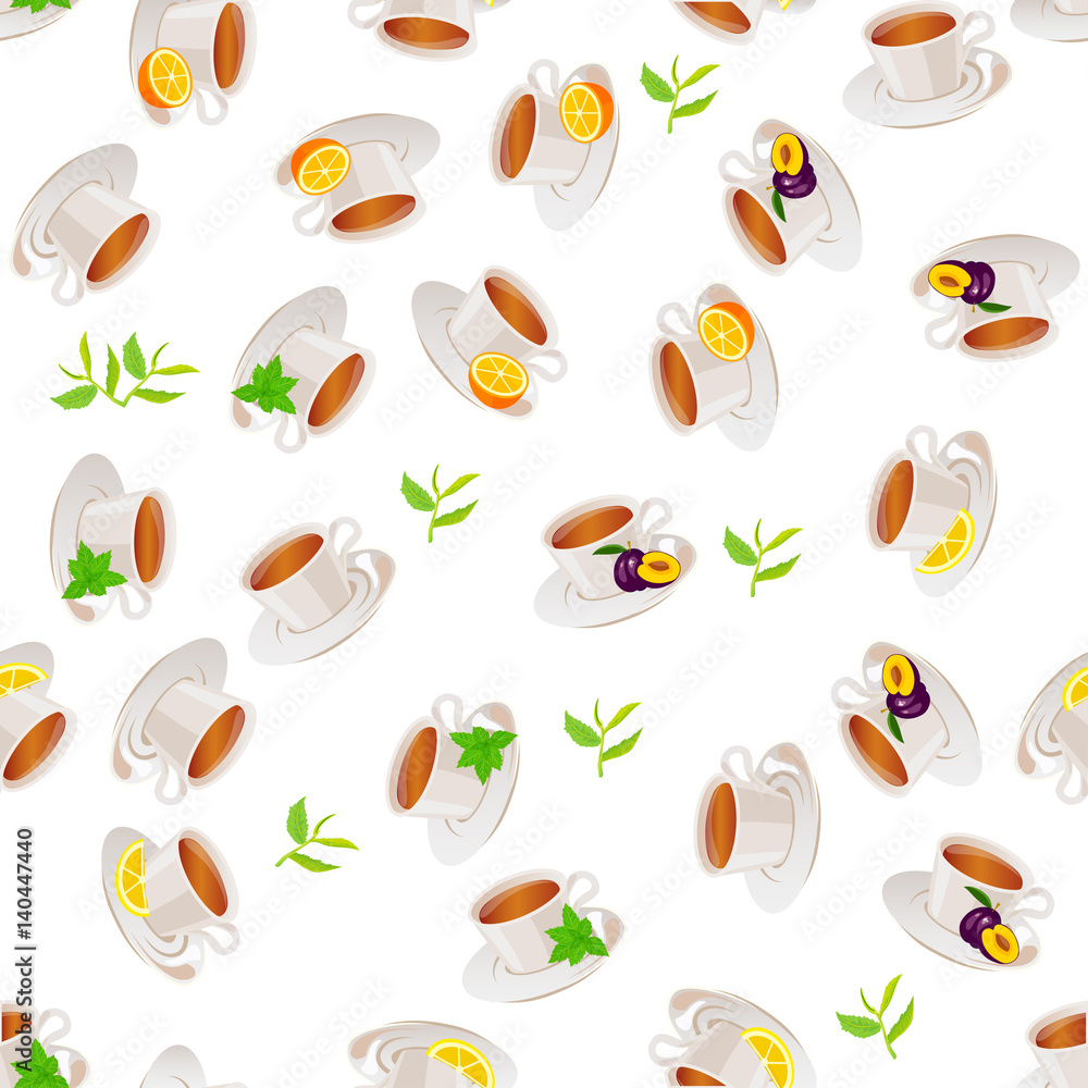 illustration of tea cup illustration of tea cup