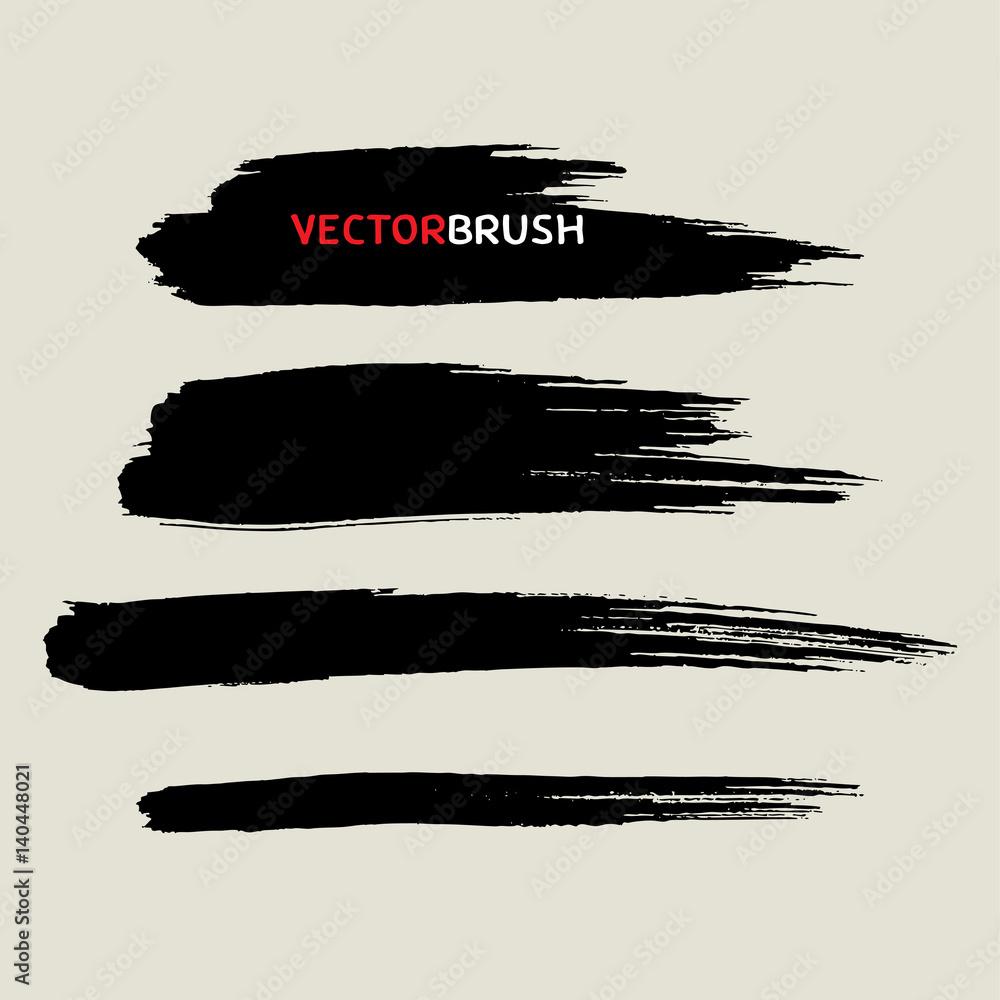 black brush texture background set black brush texture background set