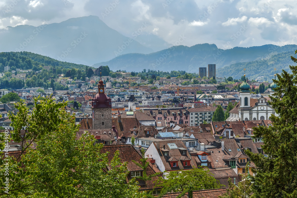 View of Lucerne, Switzerland