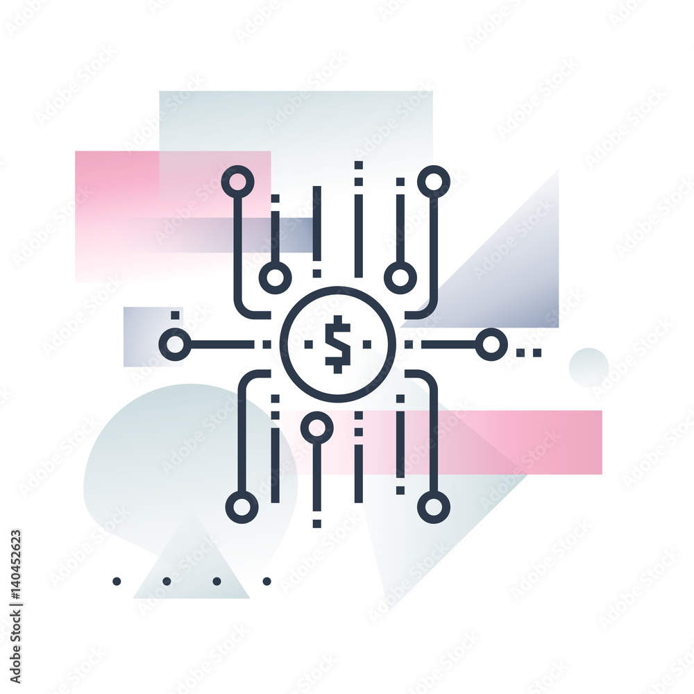 Crowdfund Platform Futuro Illustration Crowdfund Platform Futuro Illustration