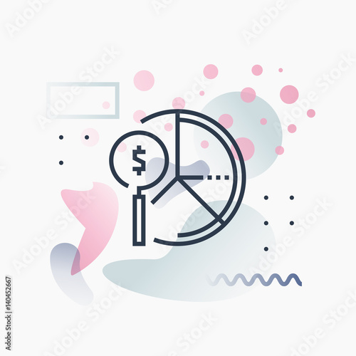 Finacial Analytics Futuro Illustration