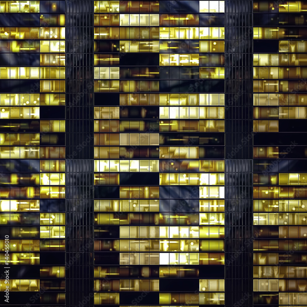 Closeup of Abstract skyscrapers windows in the city Closeup of Abstract skyscrapers windows in the city