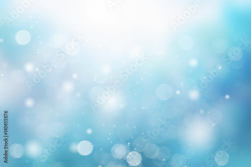 Blue abstract background blur.