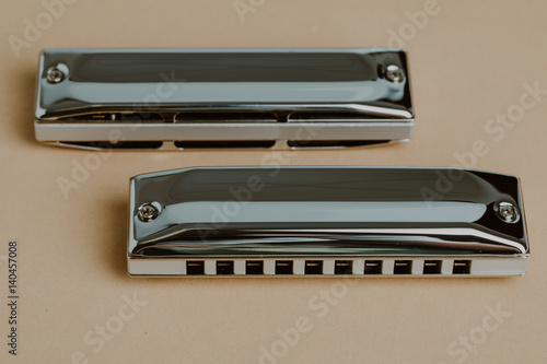 Fotografie blues diatonic harmonicas