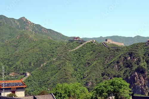Wallpaper Mural The Great Wall of China and mountains Torontodigital.ca
