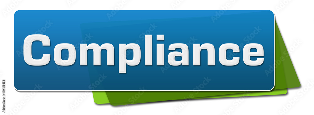Compliance Green Blue Rounded Squares Compliance Green Blue Rounded Squares