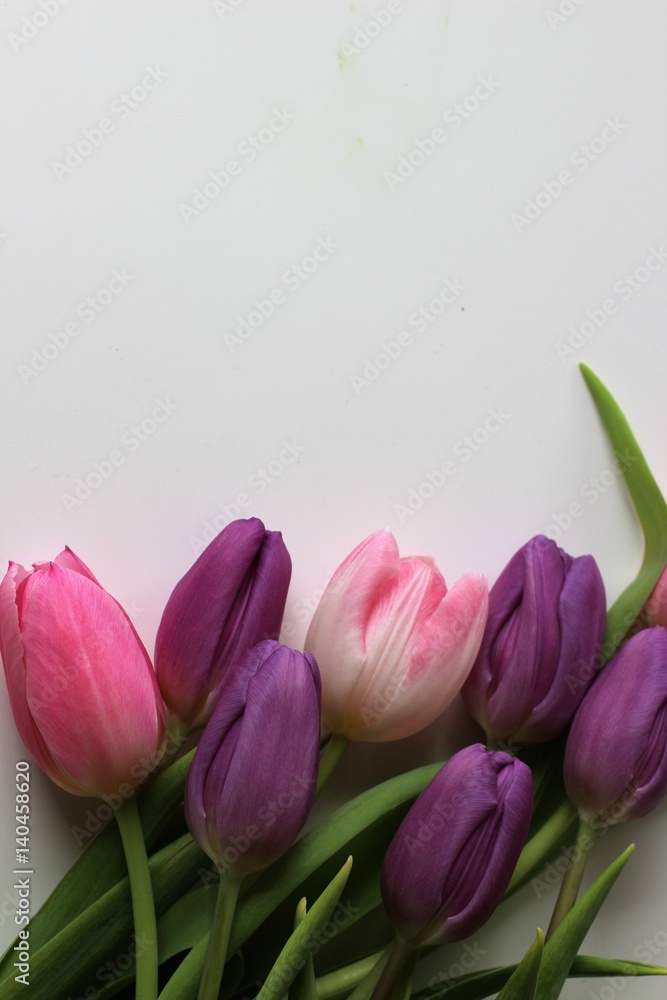 flower, flowers, tulip, bouquet, pink, purple, spring time, spring, spring flowers, easter time, lovely time, candle,  romantic time, romantic moments, lovely time, valentines, Enjoy the little things