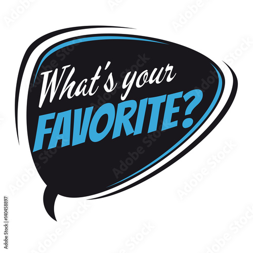 what's your favorite retro speech balloon