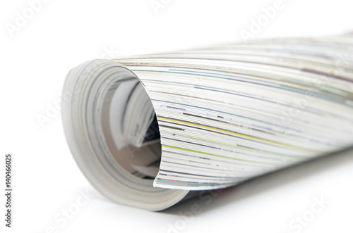 Magazine roll and isolated