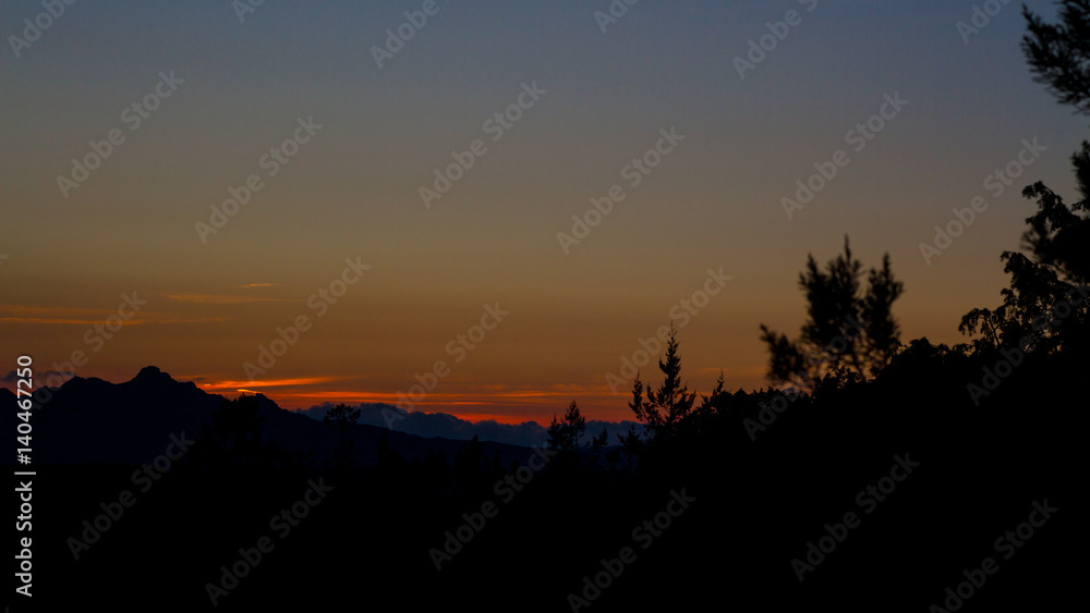 Sunset in Sardinia