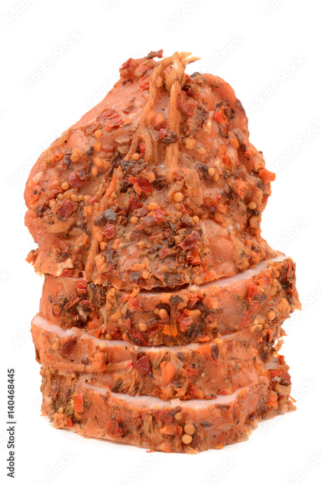 boiled pork with spices