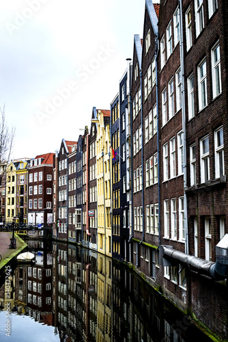 Amsterdam canals and typical houses © artbox_of_life