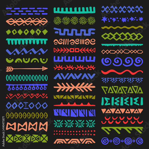 Borders Collection in Ethnic Style