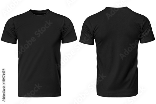 Black t-shirt, clothes