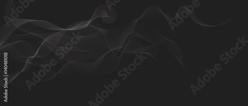 Smoke Vector Background. Modern Abstract Vector illustration