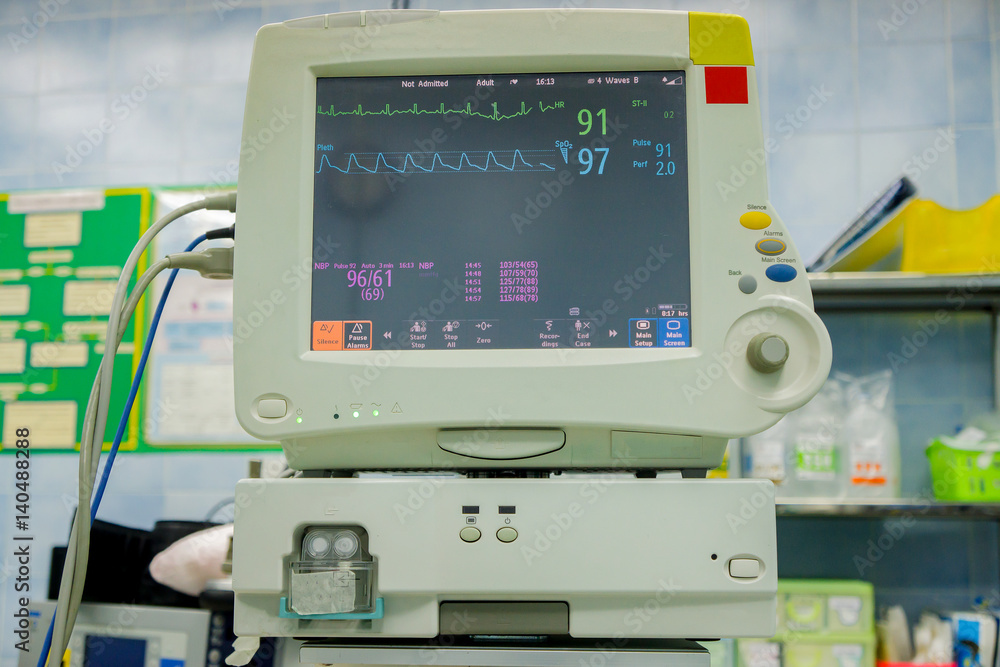 Heart Monitor Machine In Hospitals