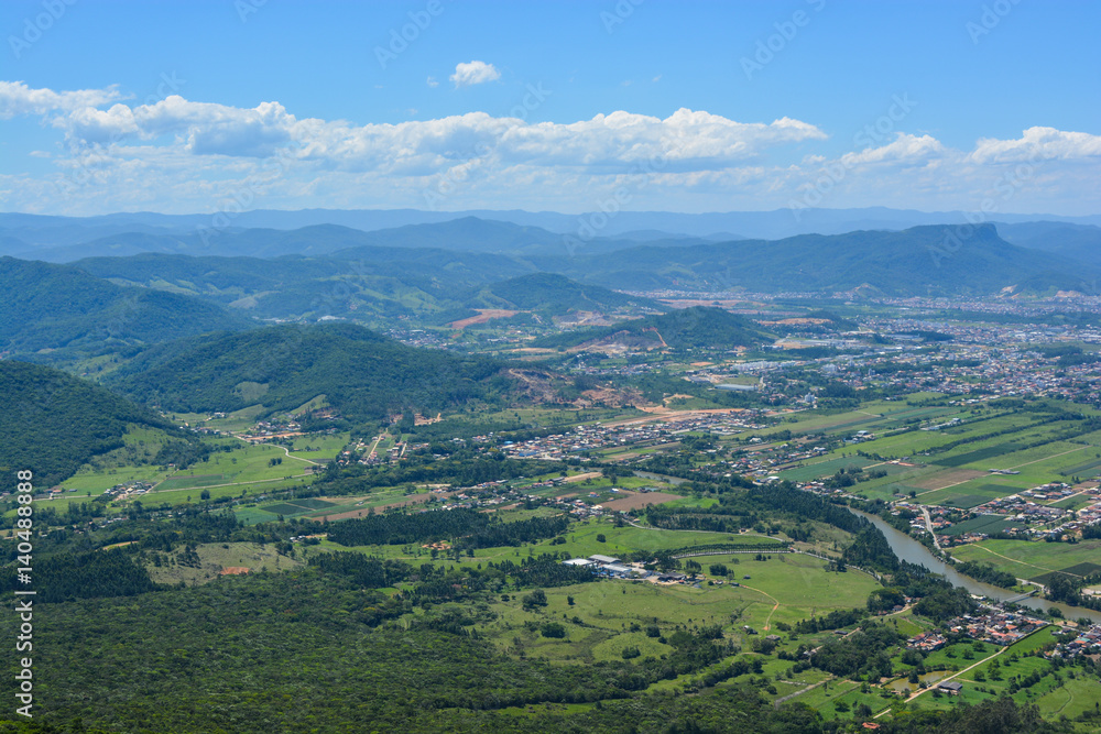 cambirella hill, santa catarina, brazil