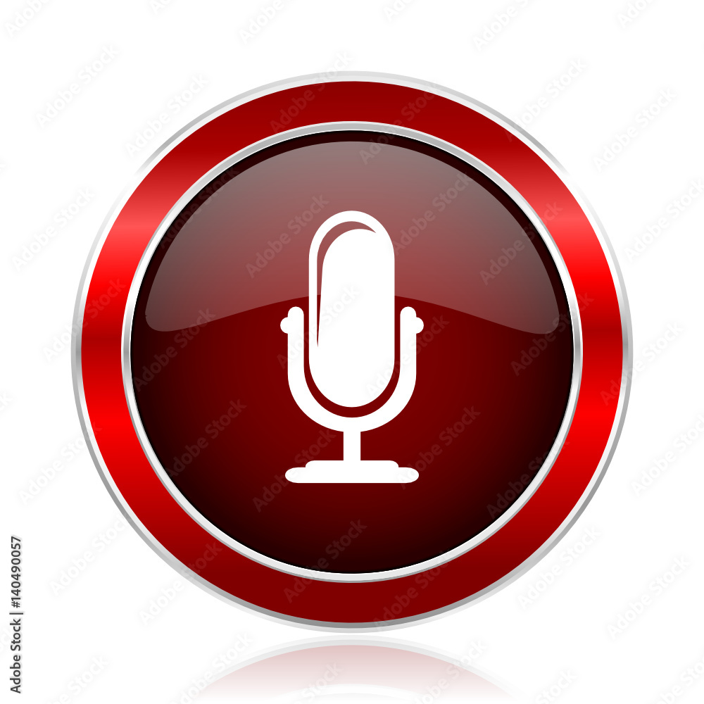 Podcast vector icon. Podcast vector icon.